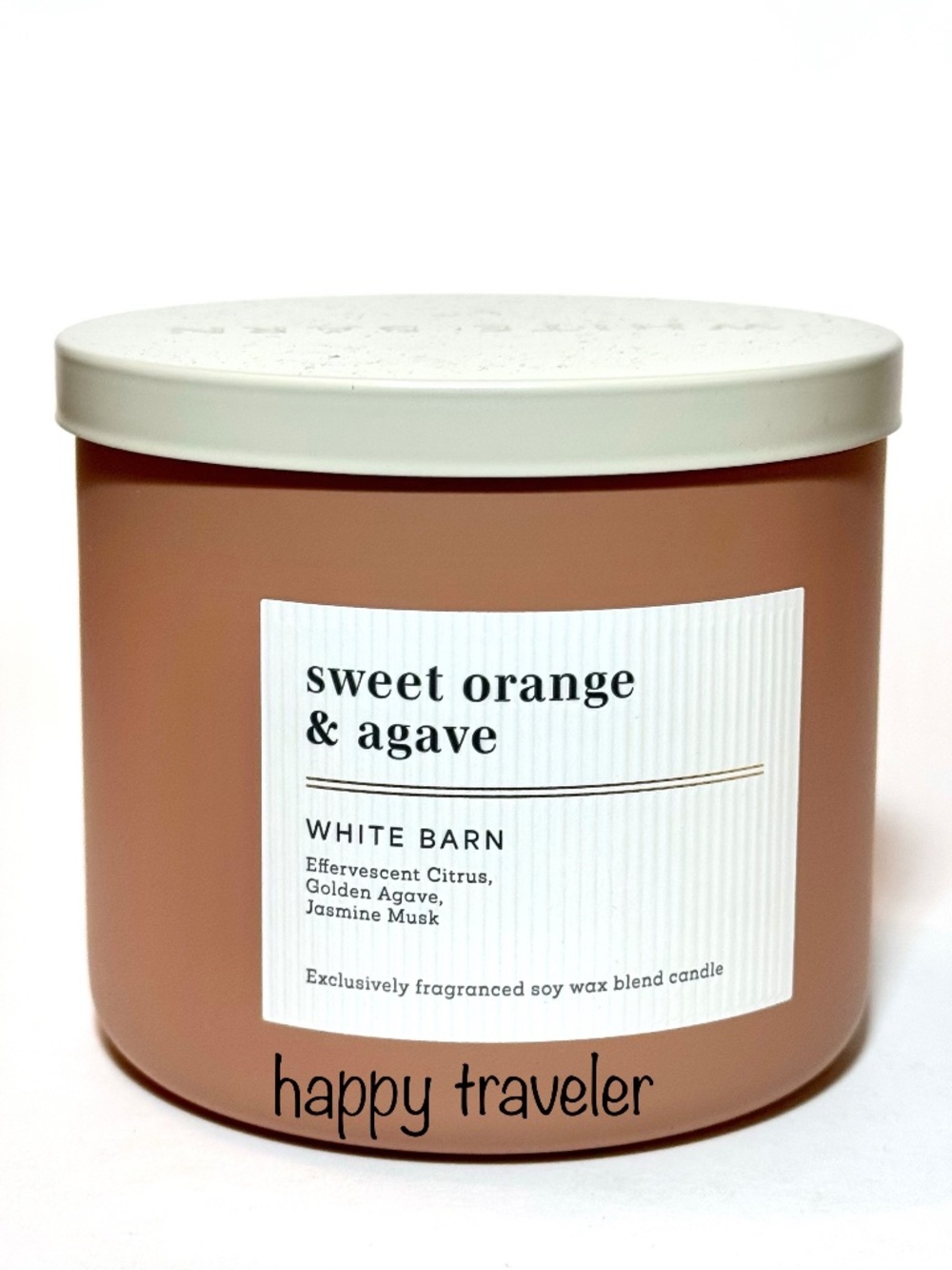 SWEET ORANGE & AGAVE 3 Wick Candle